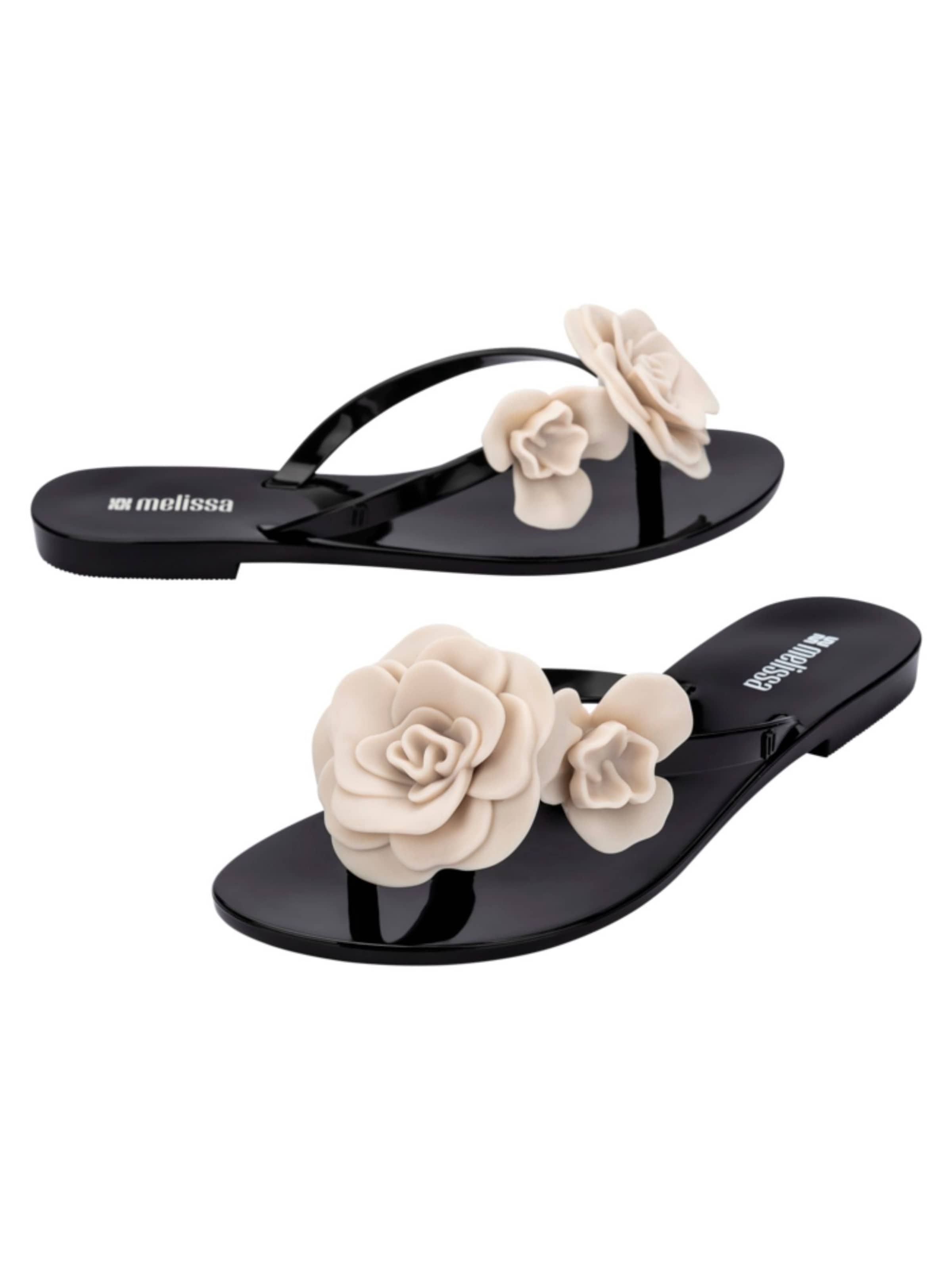 MELISSA T-Bar Sandals 'Harmonic' in Black