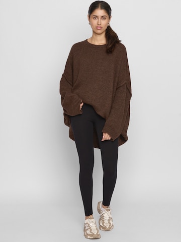 Lilavie Strickpullover ' Vanii ' in Braun