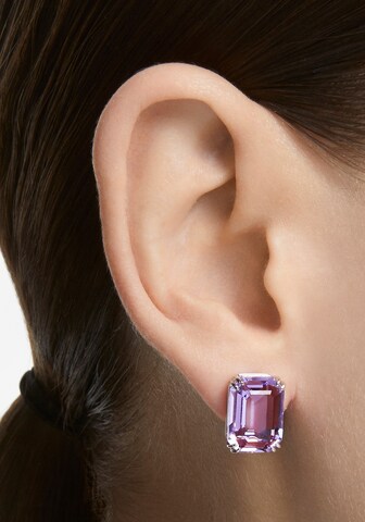 Swarovski Earrings in Purple