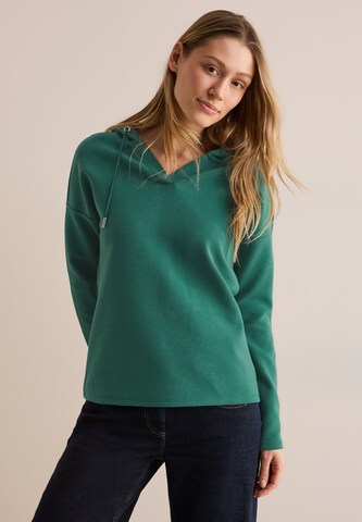 CECIL Sweatshirt in Grün: Vorderseite