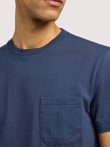 Trussardi - Camiseta en azul