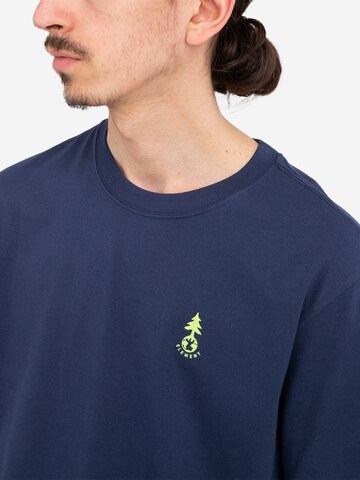 ELEMENT T-Shirt 'A TREE GROWS' in Blau