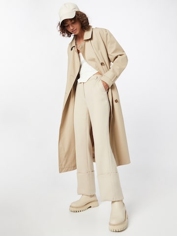 ABOUT YOU Limited Between-seasons coat in Beige