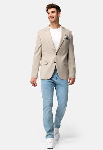 JEFF Regular fit Colbert 'Lyle' in Beige