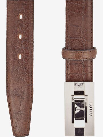 Carlo Colucci Belt ' Chiusano ' in Brown