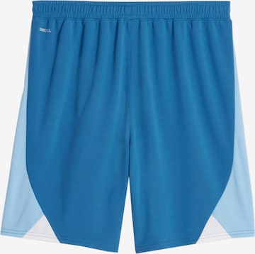 PUMA Regular Workout Pants 'Manchester City' in Blue