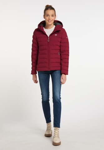 Schmuddelwedda Winterjacke in Rot