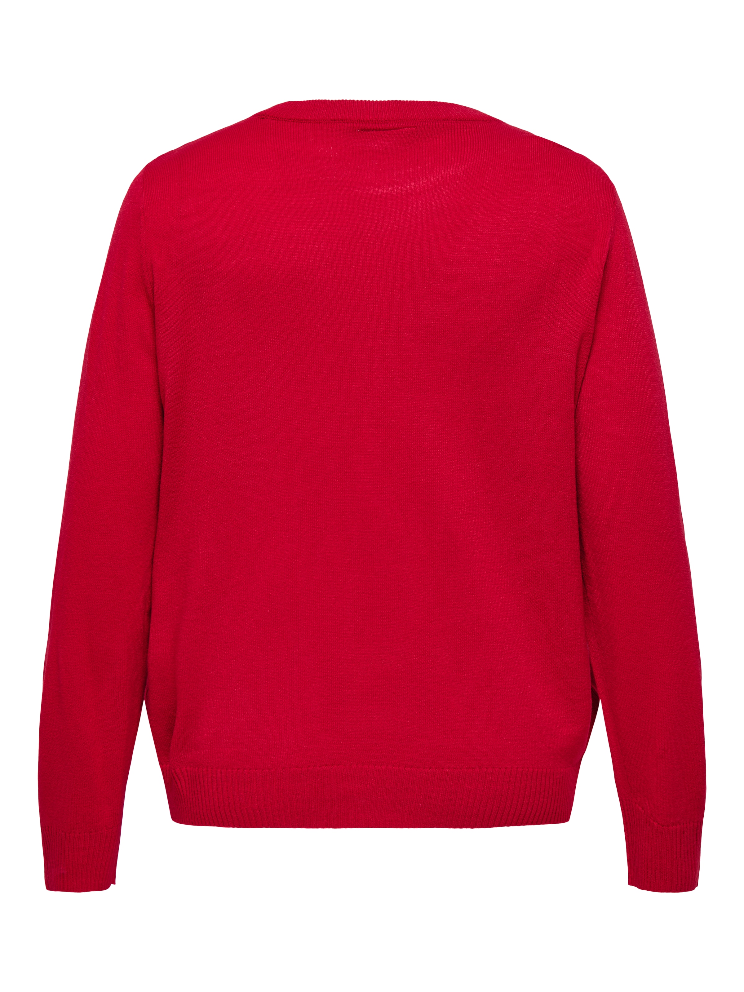 ONLY Carmakoma Pullover in Rot