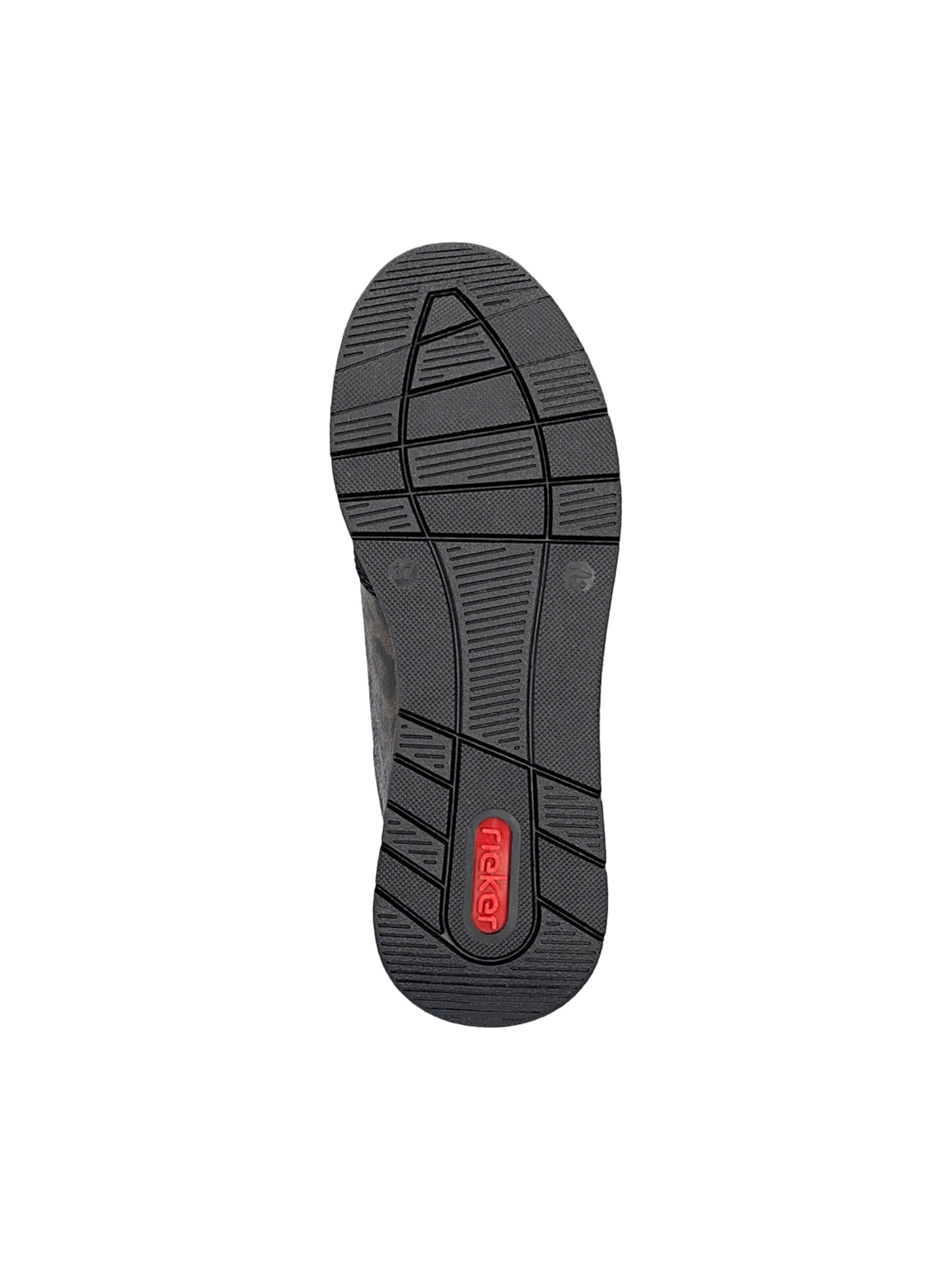 Scarpa stringata sportiva di Rieker in nero