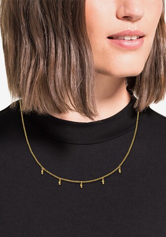 AMOR Necklace in Gold: front