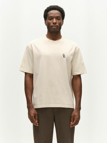 GABBA Comfort Fit T-shirt ' GABlegin ' in Beige: Vorderseite