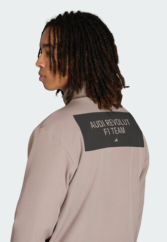 ADIDAS PERFORMANCE Sportsweatjacke 'Audi Formula One Teams' in Braun