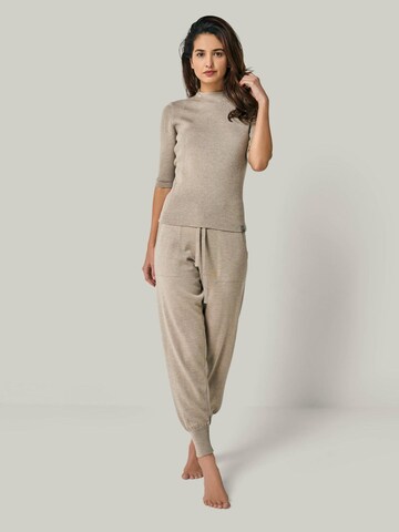 YOU LOOK PERFECT Pullover 'PULLOVER DARIA - Kurzarm Pullover mit Stehkragen'‌‌‌ in Grau