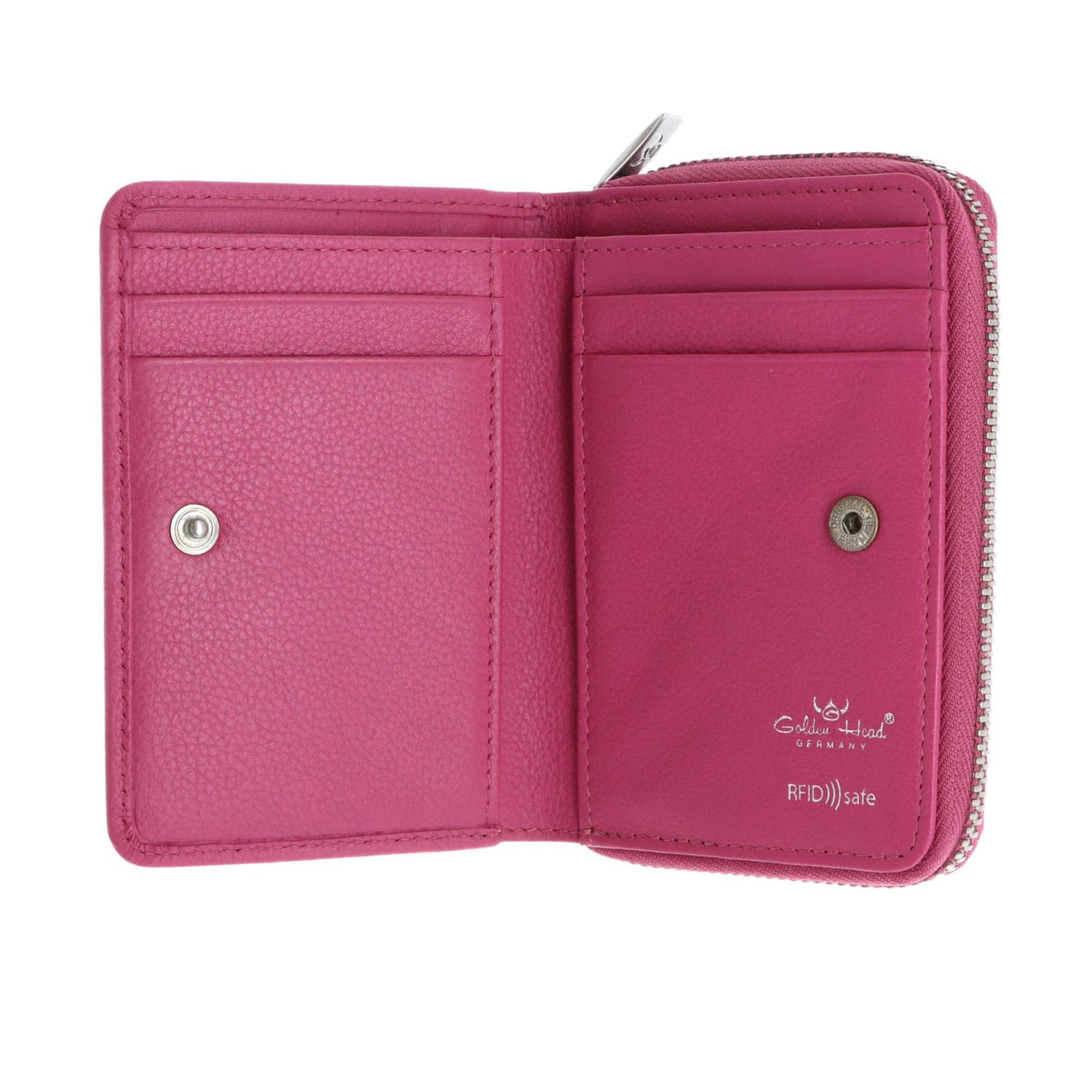 Porte-monnaies 'Madrid' GOLDEN HEAD en rose