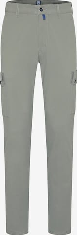 Coupe slim Jeans cargo MEYER en gris : devant