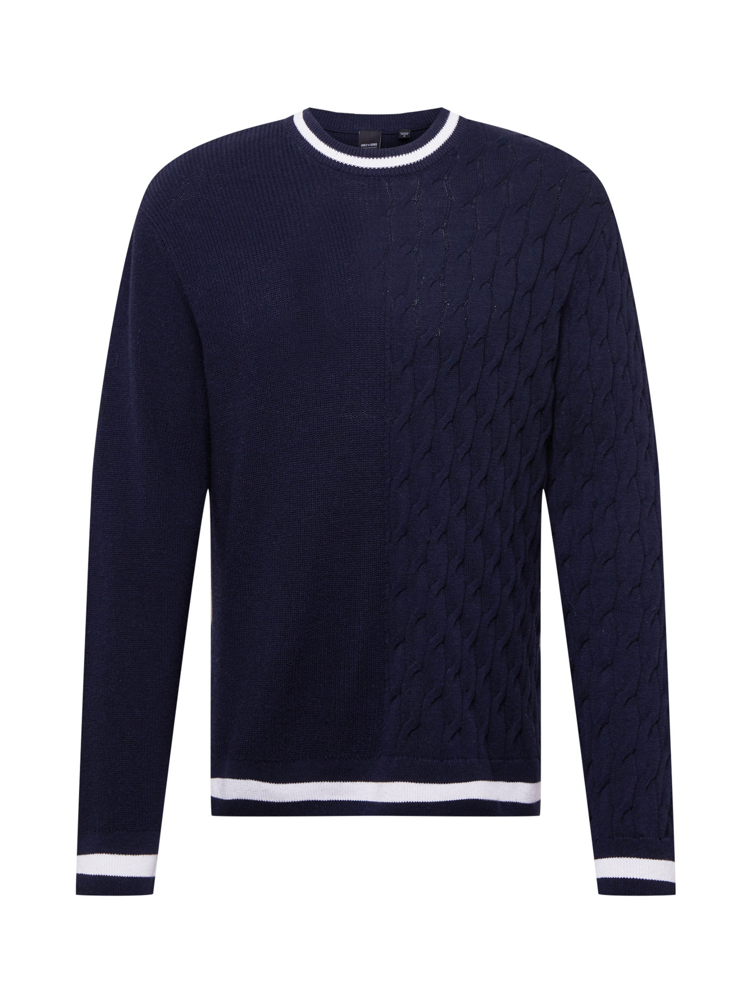 Uomo Pullover e cardigan Only & Sons Pullover ASHER LIFE in Navy 