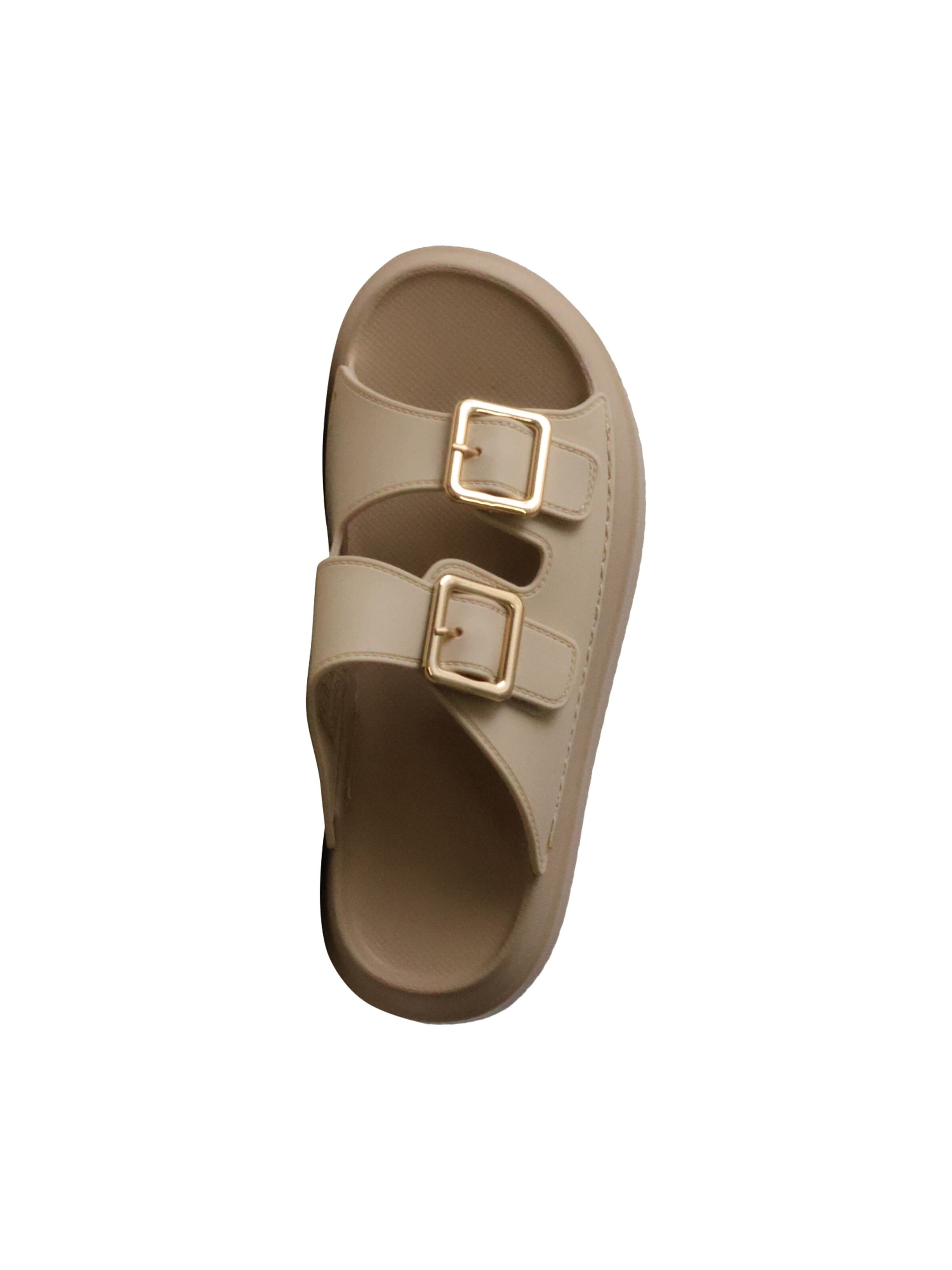 Mule 'Pantoletten zum Hineinschlüpfen' Super Mode en beige