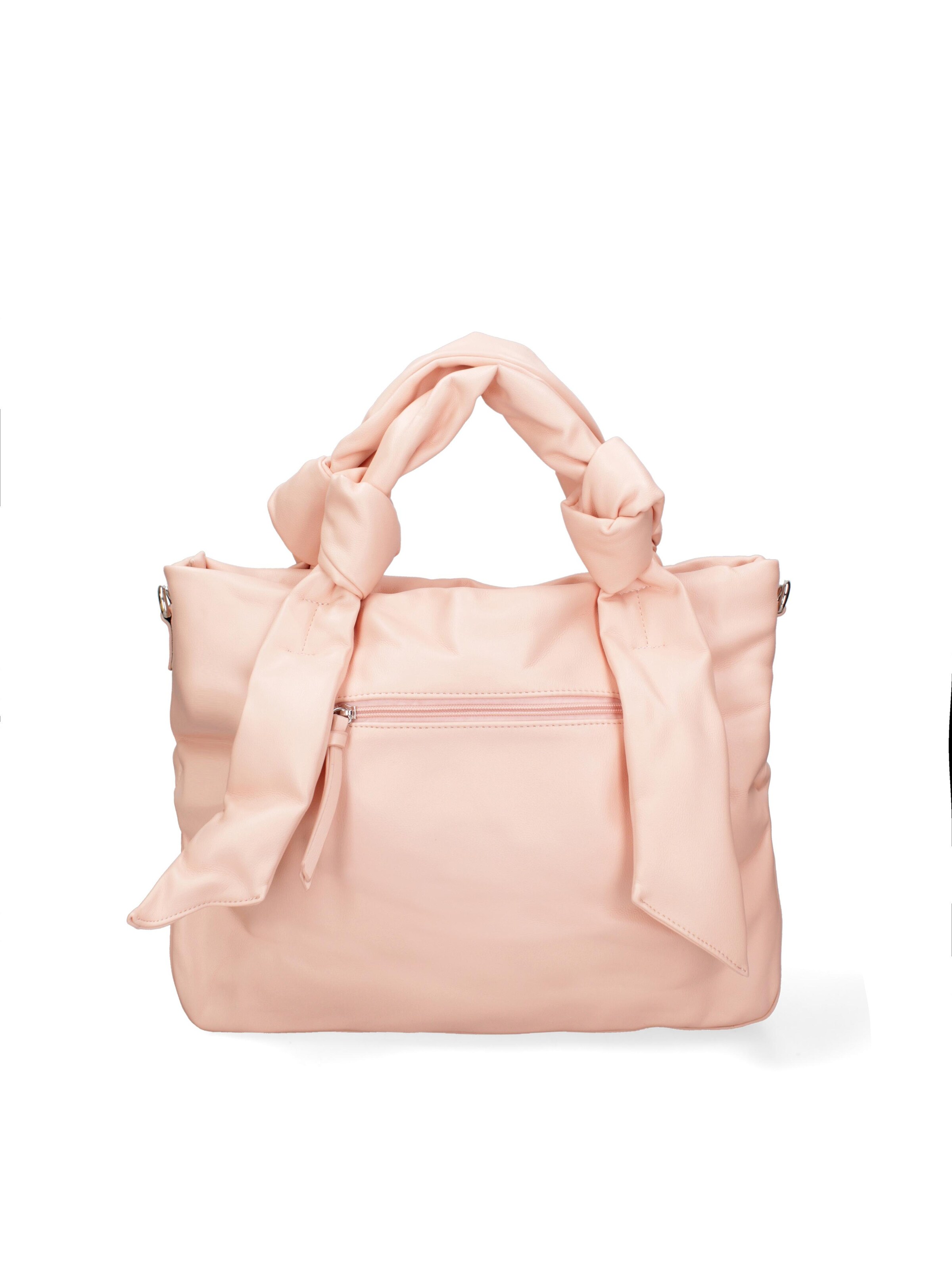 Shopper 'Borsa Shopper Donna Ecopelle con Zip e Tracolla Regolabile' di Diana&Co. in rosa