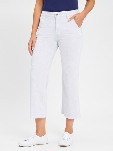BRAX Boot cut Pants 'Maine S' in White: front