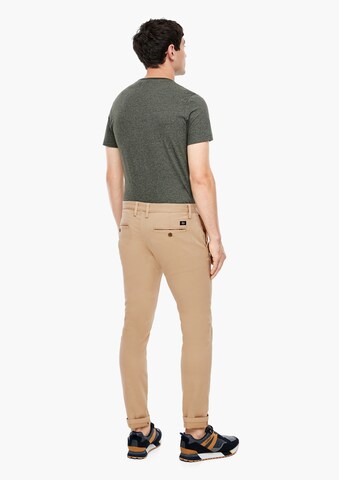 s.Oliver Slimfit Chinohose in Beige