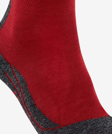 FALKE Athletic Socks in Red