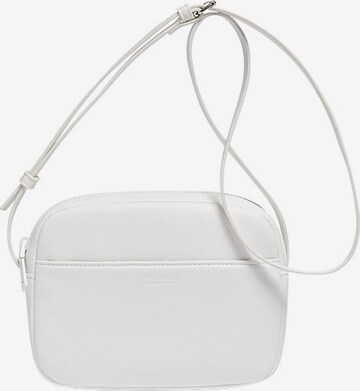 Sac à bandoulière Pull&Bear en blanc : devant