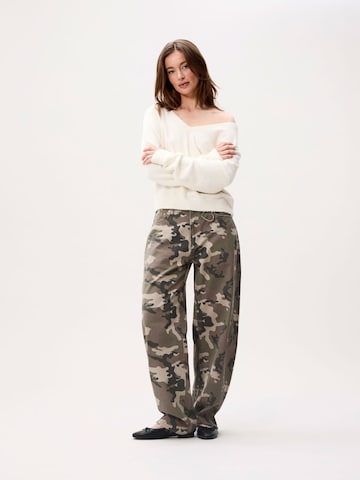 Marvé Amsterdam Vat Jeans 'Camo Jeans' in Groen