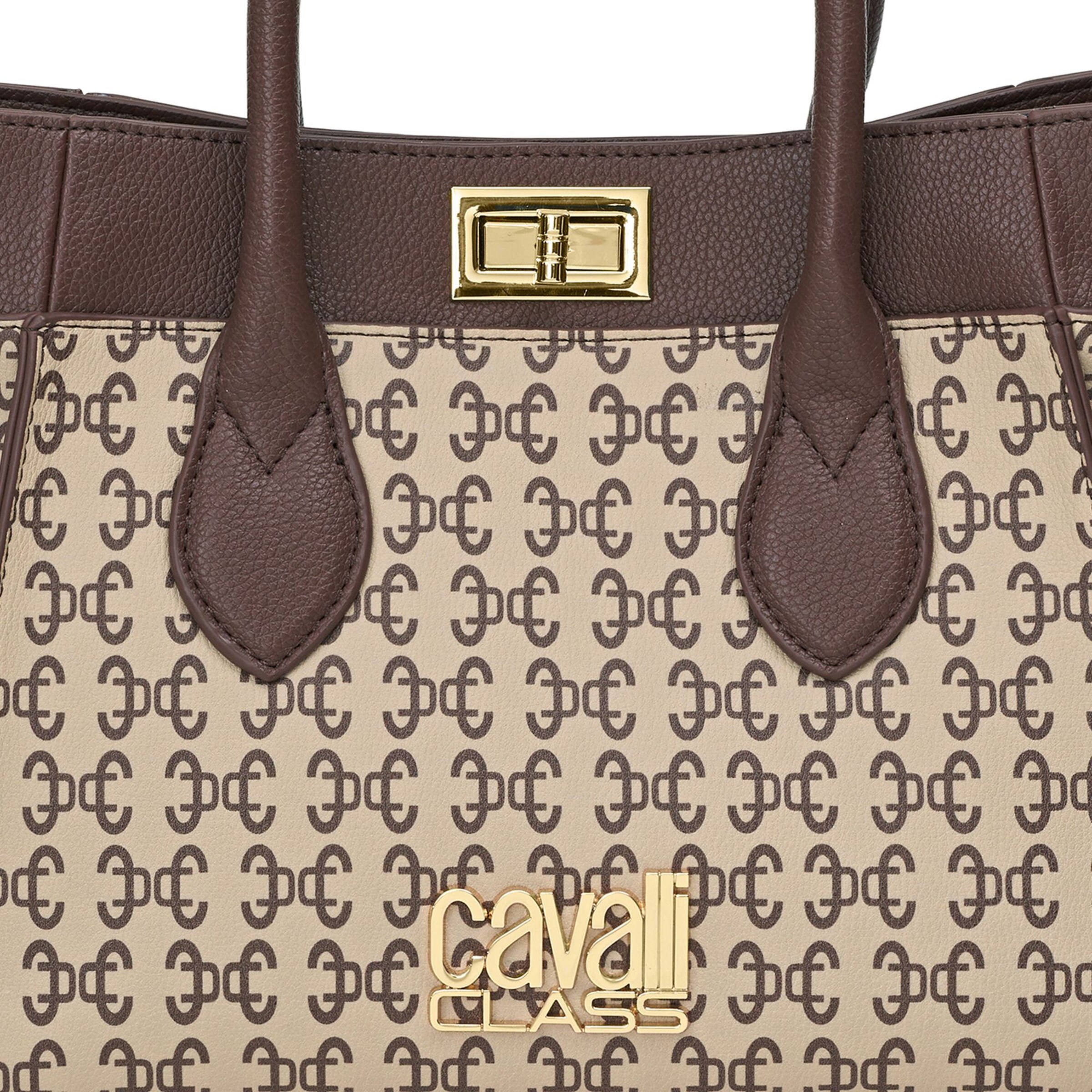 Cavalli Class Handbag 'Daria' in Brown