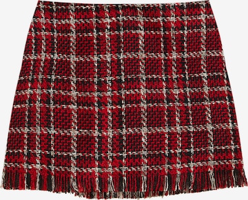 Pull&Bear Skirt in Red: front