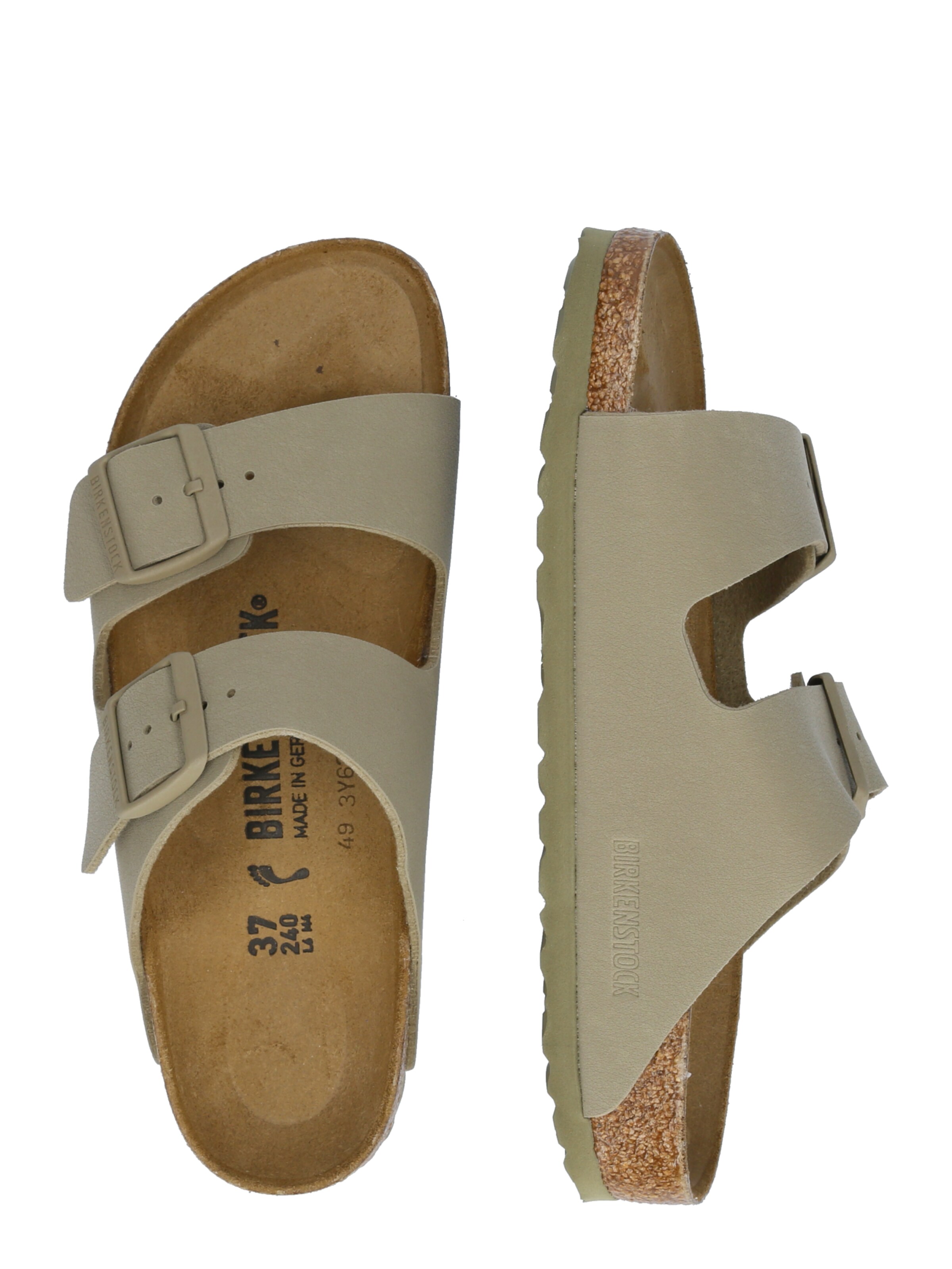 BIRKENSTOCK Пантолеты 'Arizona' в Зеленый