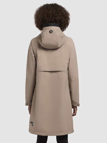 Manteau mi-saison 'Harpe' khujo en beige