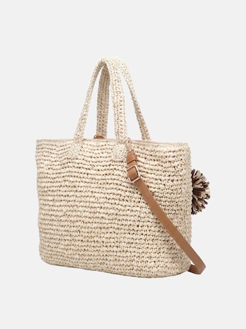 Borsa a mano 'Borsa a Mano Donna Carta Chiusura Zip - Kassandra' di Kassandra in beige