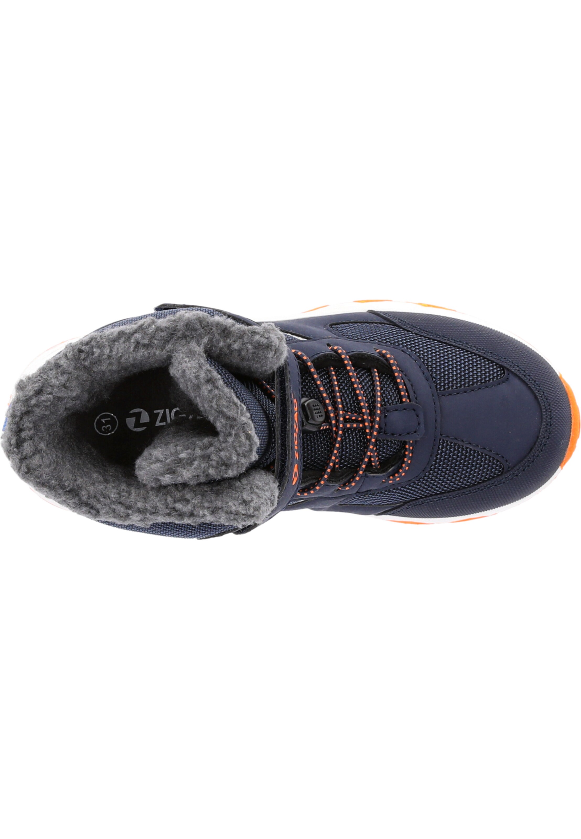 ZigZag Snow Boots in Blue