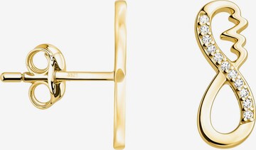 Sofia Milani Ohrringe 'Infinity Heartbeat' in Gold: Vorderseite