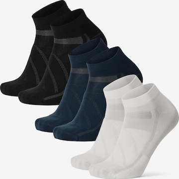 DANISH ENDURANCE Sportssokker 'Aero Cycling Low-Cut' i blandingsfarvet: forside