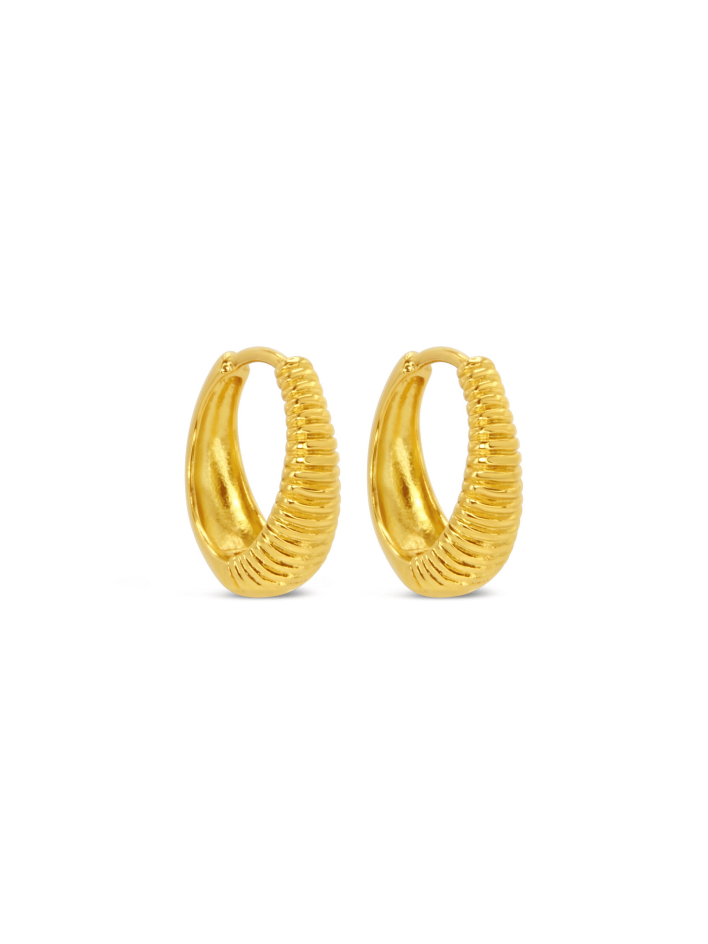 ARS-ARGENTI Ohrringe 'FINAL TOUCH'‌‌‌ in Gold: Vorderseite