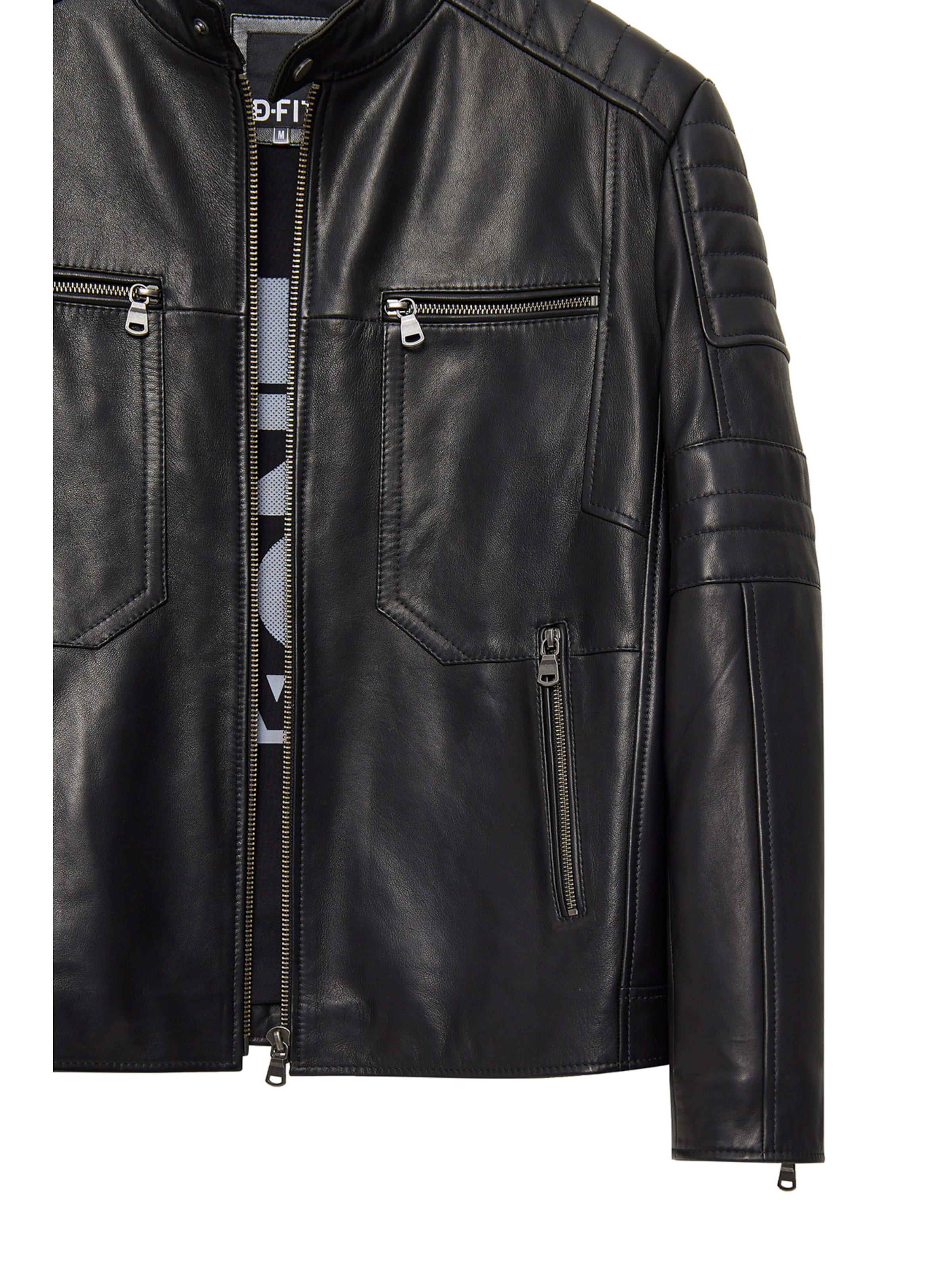 Veste mi-saison 'Morant' Derimod en noir