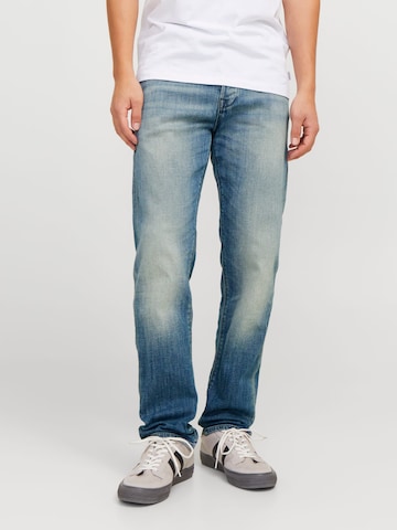 JACK & JONES Baggy Jeans 'mike' in Blue: front