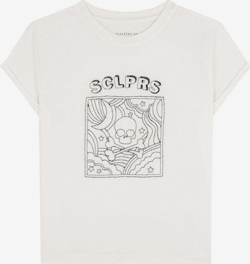 balta Scalpers Marškinėliai: priekis