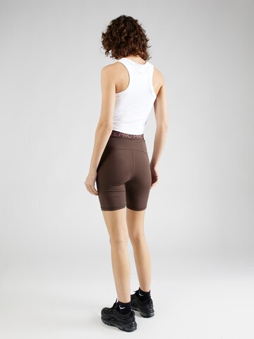 NIKE Skinny Workout Pants 'Pro 365' in Brown