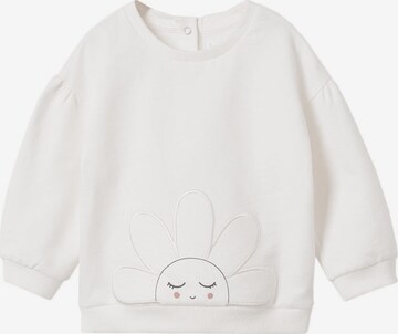 MANGO KIDS Sweatshirt 'ALICE' in White: front