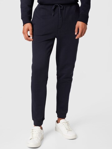 Effilé Pantalon 'Sestart' BOSS en bleu : devant