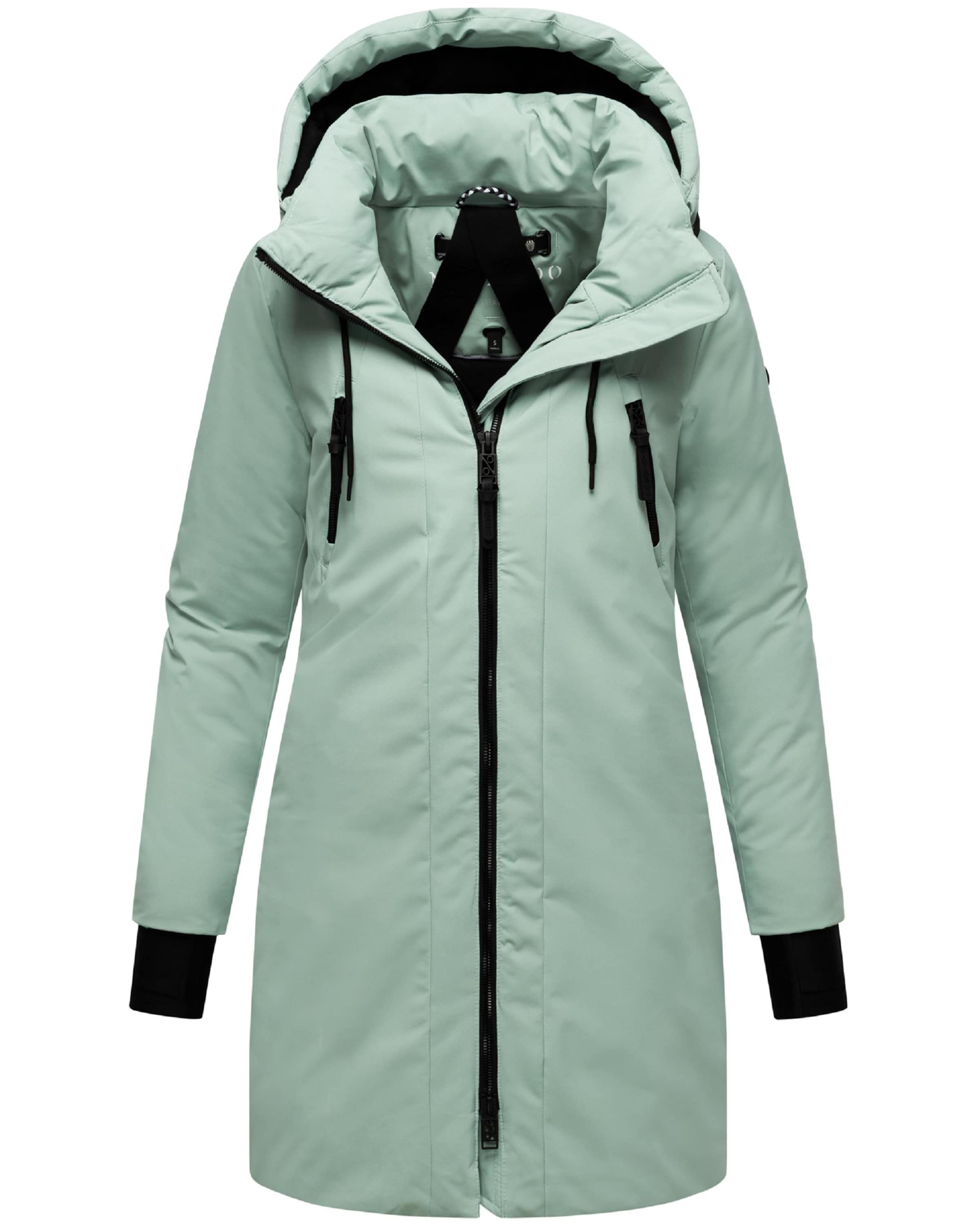 Manteau d’hiver 'Winterzart 14' NAVAHOO en vert