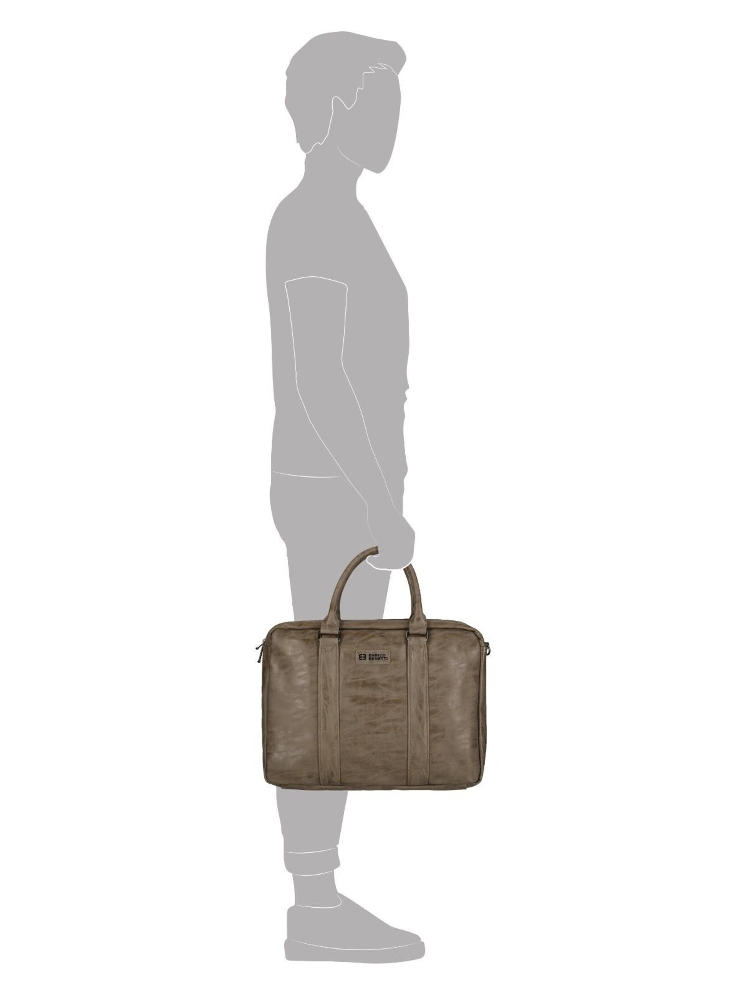 Enrico Benetti Laptoptasche‌‌‌‌‌‌‌‌‌ in Grau