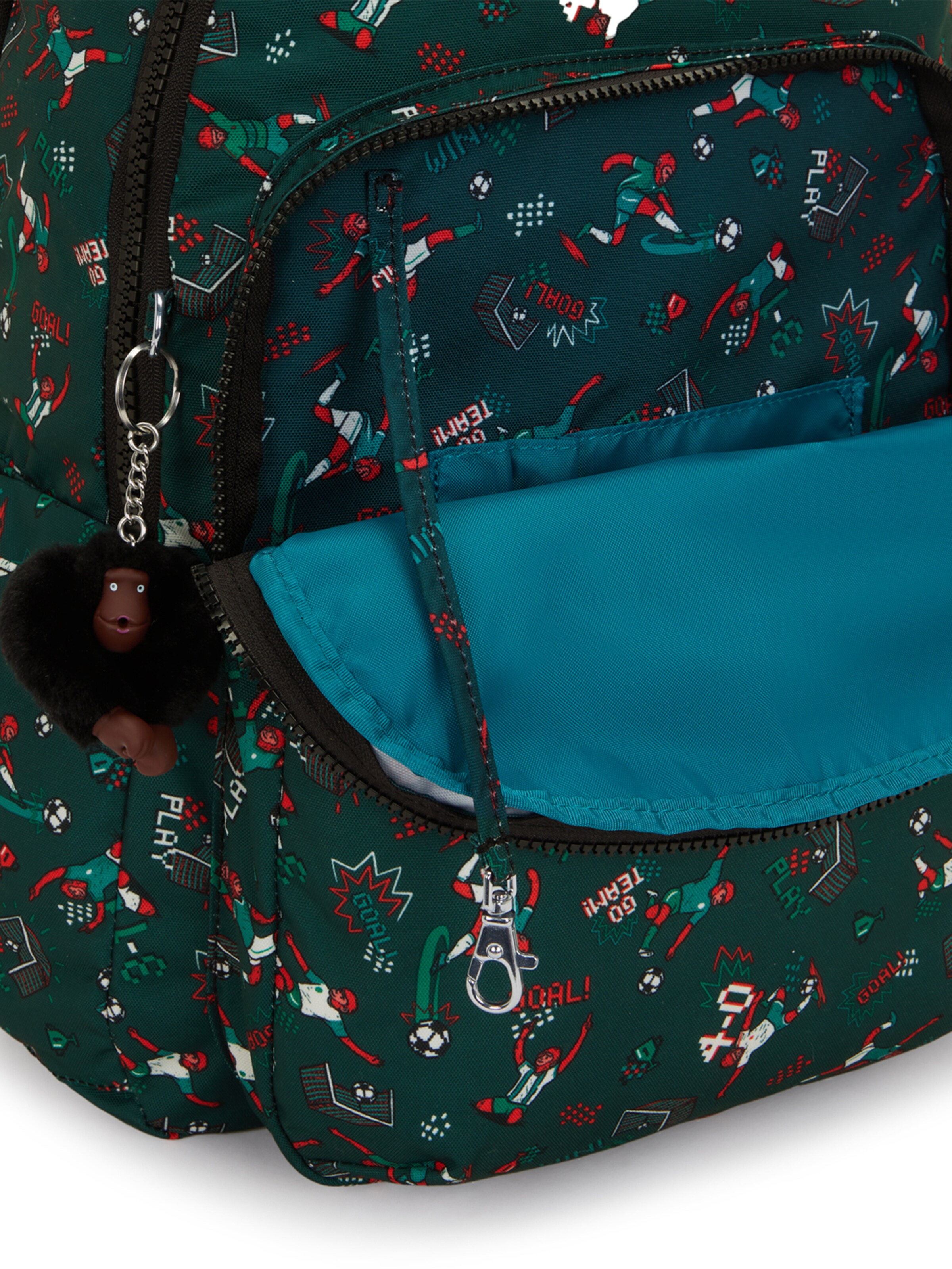 KIPLING Nahrbtnik 'Seoul Lap' | zelena barva