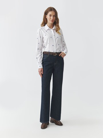 Camicia da donna 'Edna' di TATUUM in bianco
