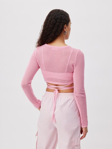 LeGer by Lena Gercke Sweater 'Caja' in Pink