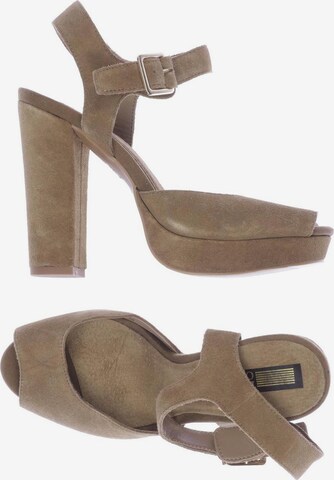 Pier One Sandals & High-Heeled Sandals in 38 in Brown: front