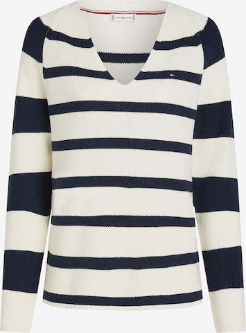 Pullover di TOMMY HILFIGER in bianco: frontale