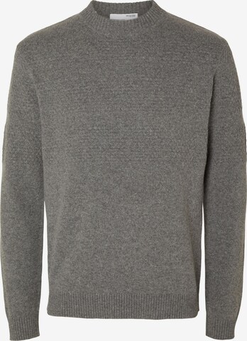 SELECTED HOMME - Pullover em cinzento: frente